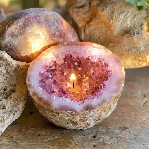 2025 New Aura Crystal Candle - Image 2