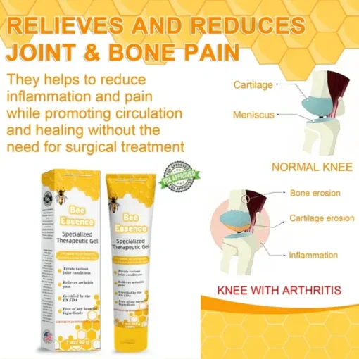 AQA™ Bee Essence Joint Therapy Pain Relief Gel - Image 7