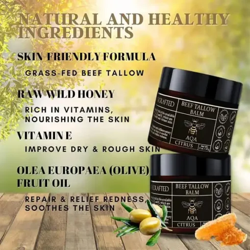 AQA™ Beef Tallow Balm: Multi-Functional Healing, Say Goodbye to Eczema Troubles! - Image 7