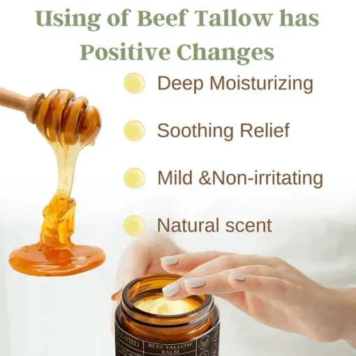 AQA™ Beef Tallow Balm: Multi-Functional Healing, Say Goodbye to Eczema Troubles! - Image 8