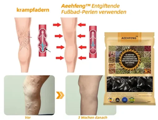 Aeehfeng™ 30 Kräuter Lymphdrainage & Gewichtsrduktion Fußbadperlen - Image 9