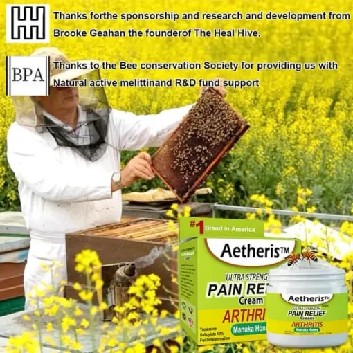 Aetheris™ Bee Venom Advanced Joint and Bone Therapy Cream - Image 11