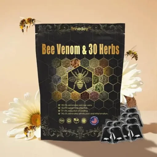 Bee Venom & 30-Herb Detox Foot Soak Beads for Body Sculpting (Buy 1 Get 1 Free)