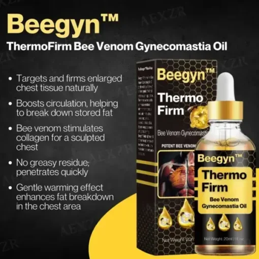 Beegyn™ ThermoFirm Bee Venom Gynecomastia Oil - Image 2