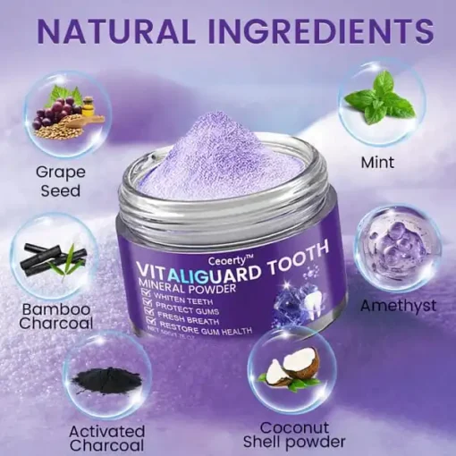 Ceoerty™ VitaliGuard Tooth Mineral Powder🧑🏽‍⚕️TGA-Certified✅ (for the treatment of periodontitis and oral ulcers, prevention of tooth loss, and repair of gum recession) - Image 8