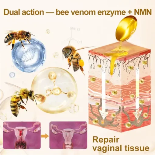 Cvreoz® Bee Venom NMN Natural Vaginal Repair Capsules - Image 12