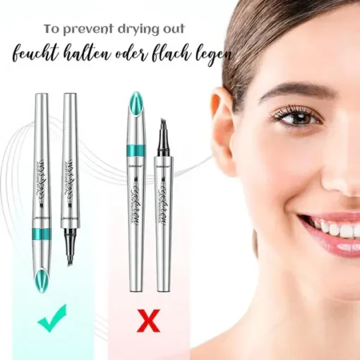 Dobshow™ 3D microblading 4-tip brow-defining pencil - Image 2