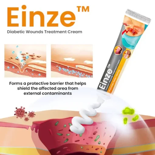 Einze™ Diabetic Wounds Treatment Cream - Image 2