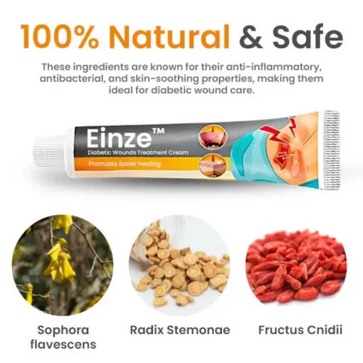 Einze™ Diabetic Wounds Treatment Cream - Image 5