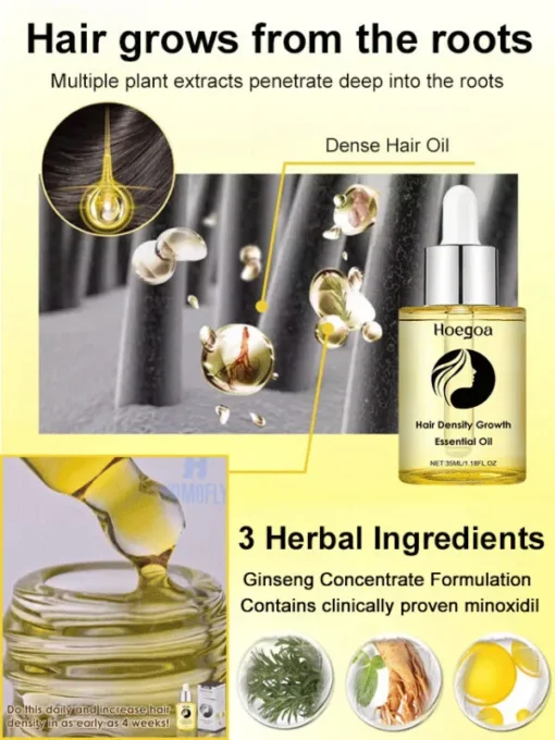 Essential oil for dense hair - Image 4