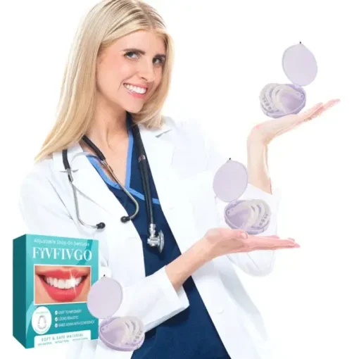 Fivfivgo™ Adjustable Snap-On Dentures