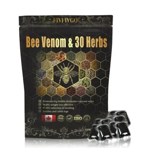 Fivfivgo™ Bee Venom & Herb Detox Foot Bath Pearls with 30 Medicinal Plants - Image 13