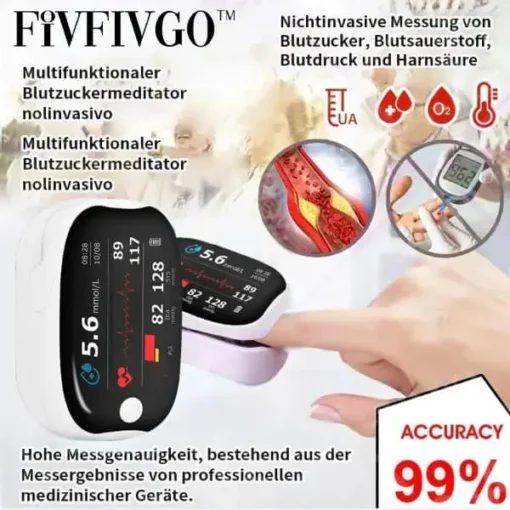 Fivfivgo™ Nicht-invasive Laser-Blutzucker-Messgeräte - Image 9