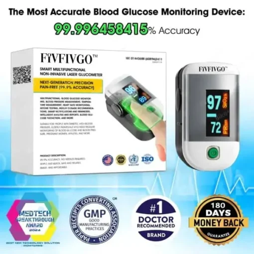 Fivfivgo™ Non-Invasive Laser Blood Glucose Meters - Image 2