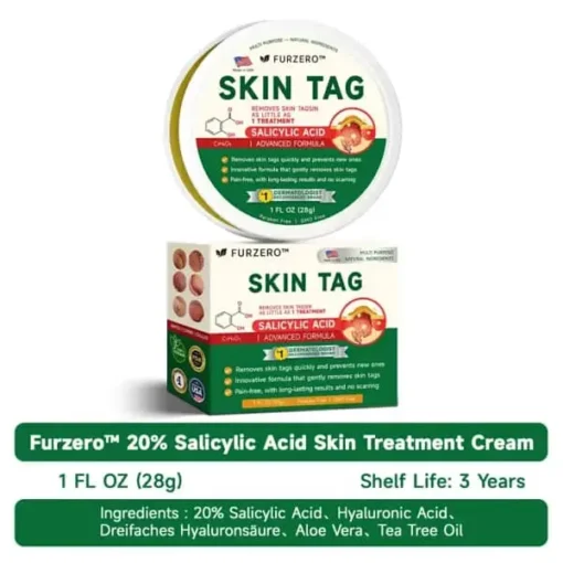 Furzero™ 20% Salicylic Acid Skin Treatment Cream - Image 11