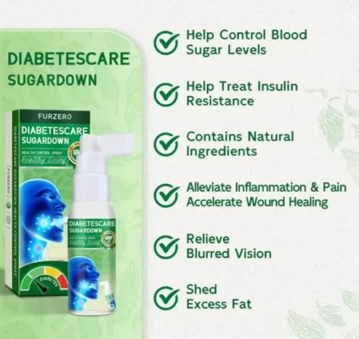 Furzero™ DiabetesCare SugarDown Health Control Spray - Image 5