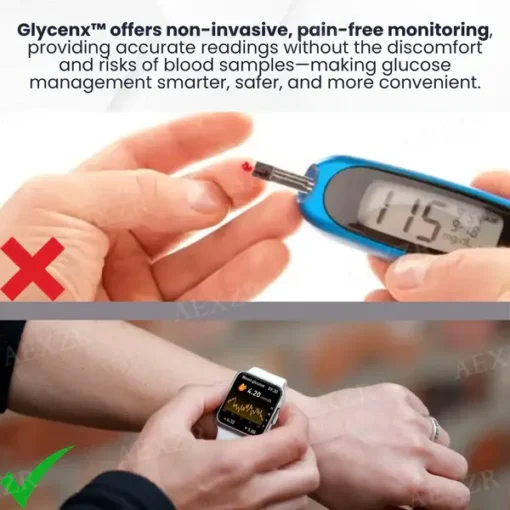 Glycenx™ AI Blood Glucose Monitoring Wristband - Image 10