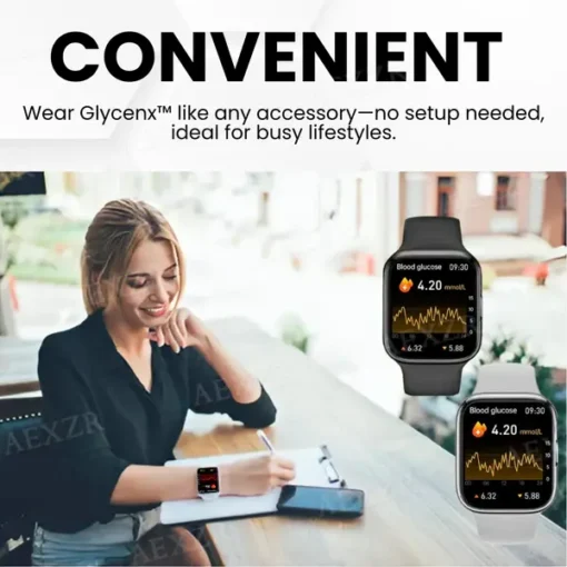 Glycenx™ AI Blood Glucose Monitoring Wristband - Image 9