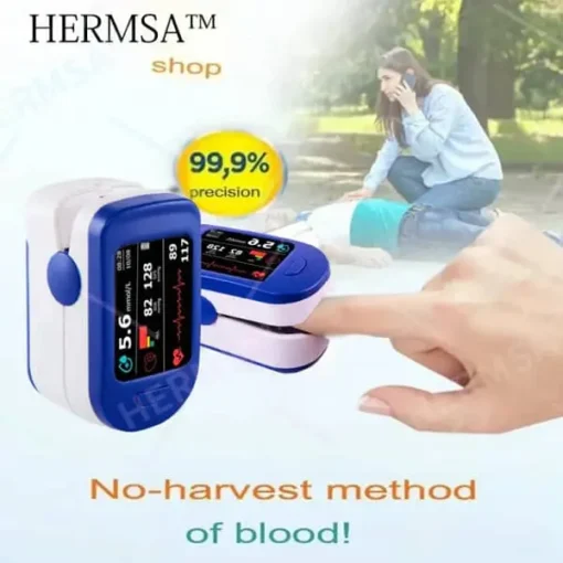 HERMSA™ High-Precision Multi-Purpose Non-Invasive Medical Device(For Blood Glucose, Blood Oxygen, and Blood Pressure Monitoring) - Image 8