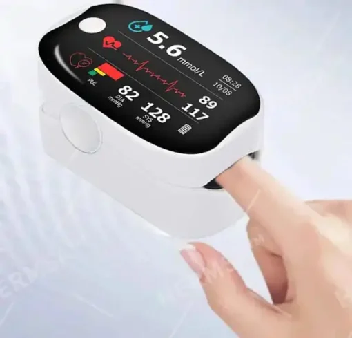 HERMSA High Precision Non-Invasive Multi-Purpose Medical Device (For Monitoring Blood Glucose, Blood Oxygen and Blood Pressure) - Image 12