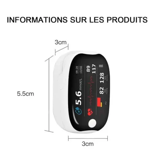 HERMSA High Precision Non-Invasive Multi-Purpose Medical Device (For Monitoring Blood Glucose, Blood Oxygen and Blood Pressure) - Image 16