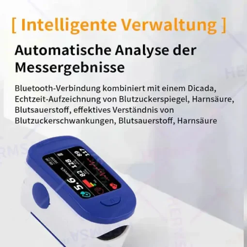 HERMSA™ Hochpräzises, multifunktionales, nicht-invasives Medizinisches Gerät – 99,99% Genauigkeit!Kompatibel mit iOS und Android Smartphones - Image 7