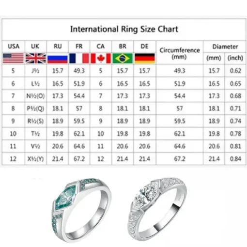 Histone Magnetic Moissanite Diamond Ring - Image 15