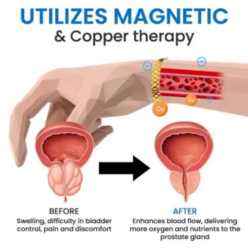 Histone™ ProstaPower Magnetic Copper Wristband - Image 2