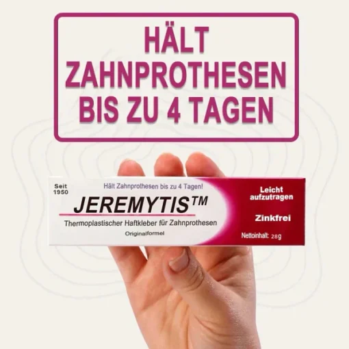 JEREMYTIS™ Thermoplastisches Haftmittel für Zahnprothesen - Image 2