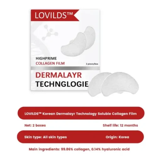 LOVILDS™ Korean Dermalayr Technology Soluble Collagen Film - Image 2