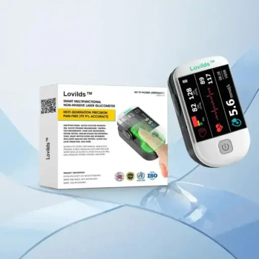 LOVILDS™ Next-Generation Intelligent Multifunctional Non-Invasive Laser Blood Glucose Meter - Image 2