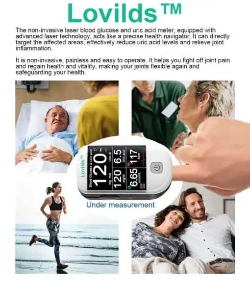 LOVILDS™ Next-Generation Intelligent Multifunctional Non-Invasive Laser Blood Glucose Meter [99.9% Accuracy] - Image 6