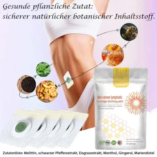 Lotmay™ Bienengift Lymphdrainage Schlankheitspflaster