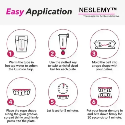 NESLEMY™ Thermoplastic Denture Adhesive - Image 7