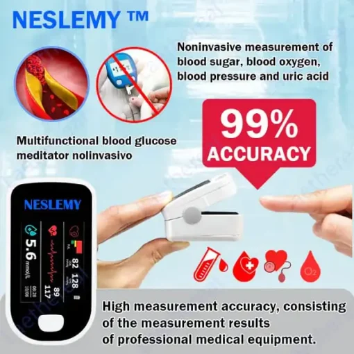 Neslemy™ Advanced Non-Invasive GlucoseMonitor-99.9% Accuracy + Exclusive Gift ✅TGA Approved - Image 2