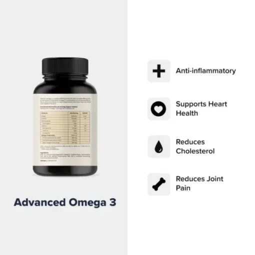 Omega 3 Fish Oil Capsules (1000 mg) - Image 3