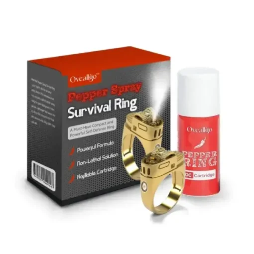 Oveallgo™ Defense Pepper Spray Survival Ring - Image 2