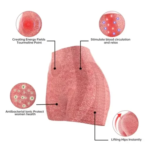 Paiduis™ Micro-Vibration Massage Module Ice Silk Ion Fiber Repair Shaping Shorts - Image 7