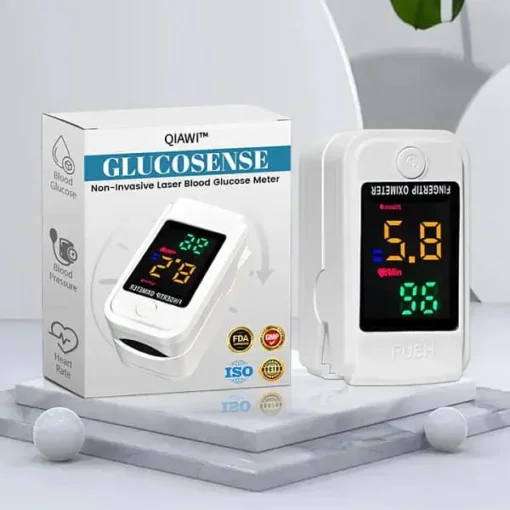 QIAWI™ GlucoSense Non-Invasive Laser Blood Glucose Meter - Image 6