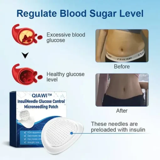 QIAWI™ InsuliNeedle Glucose Control Microneedling Patch - Image 5