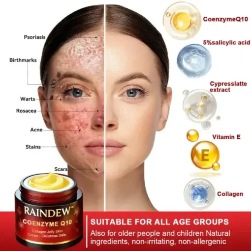 Raindew™ Coenzyme Q10 Collagen Jelly Skin Cream - Image 8