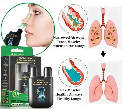 Raindew™ Herbal Lung Cleansing Inhaler - Image 5