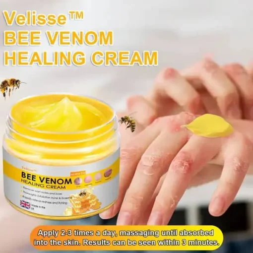 Velisse ™ Bee Venom Skin Cream, for Remove Warts, Acne and Scars-Treats Multiple Skin Conditions - Image 17