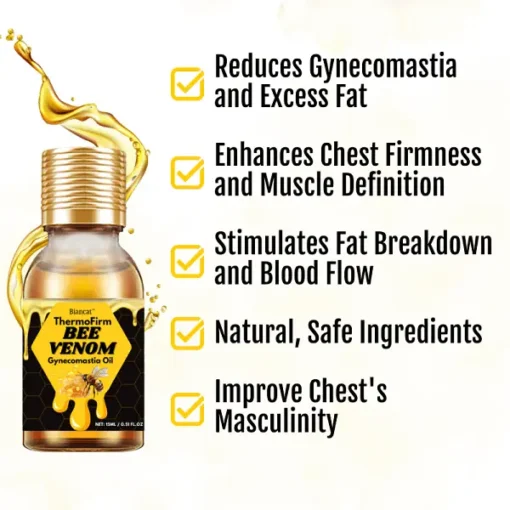 Winter Sale Biancat™ ThermoFirm Bee Venom Gynecomastia Oil - Image 2