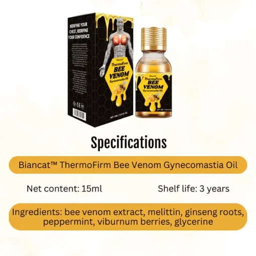 Winter Sale Biancat™ ThermoFirm Bee Venom Gynecomastia Oil - Image 6