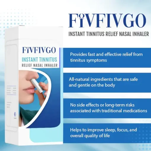 Winter Sale Fivfivgo™ Instant Tinnitus Relief Nasal Inhaler - Image 2