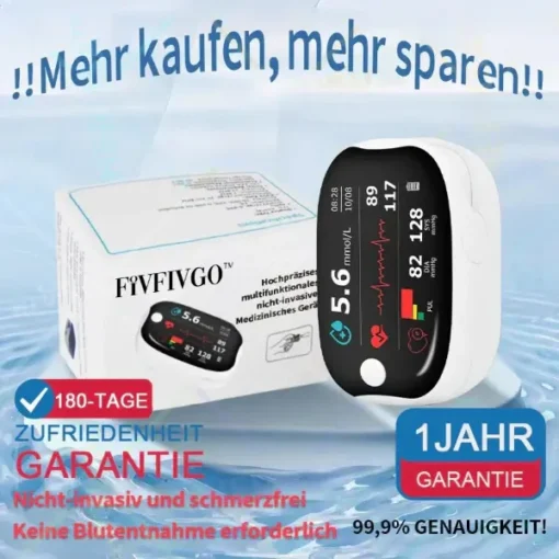 Winter Sale Fivfivgo™ Nicht-invasive Laser-Blutzucker-Messgeräte