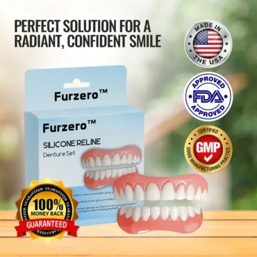 Winter Sale Furzero™ Silicone Reline Denture Set(Made in USA)