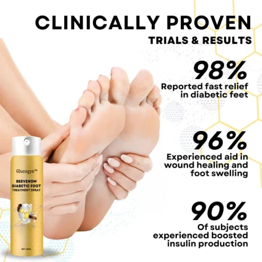 Winter Sale Glucogyn™ BeeVenom Diabetic Foot Treatment Spray - Image 5