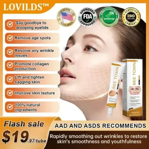 Winter Sale LOVILDS™ Bee Toxin Wrinkle Removal Cream - Image 4